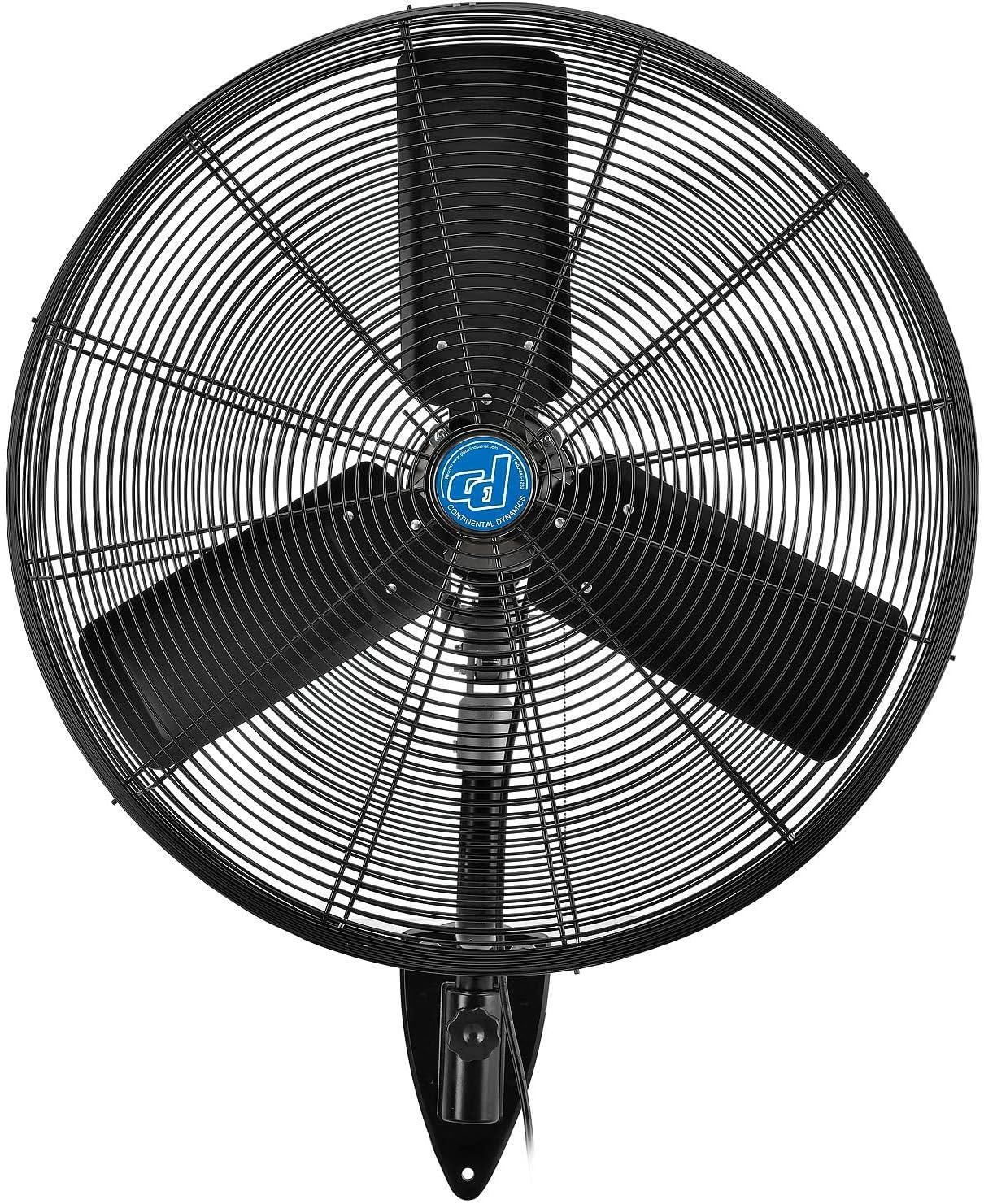 Continental Dynamics CD Premium 30" Oscillating Wall Mount Fan, TEFC Motor, 11,500 CFM, 1/2 HP