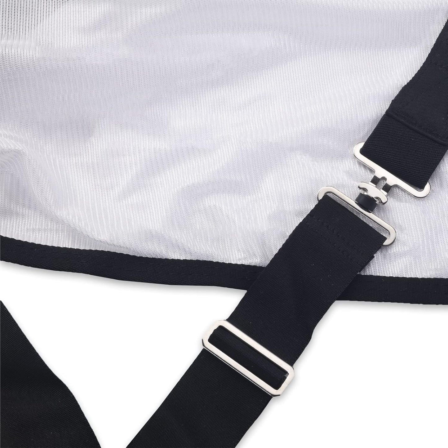 Comfy Mesh Horse Fly Sheet Equine Summer Sheets Stand Neck White 75