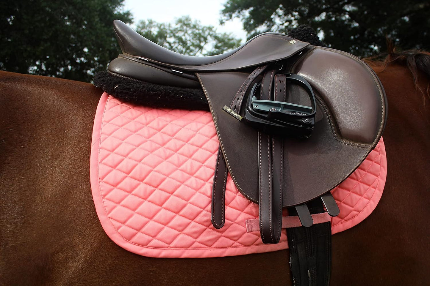 Tuffrider All Purpose Saddle Pad, Embroidered Saddle Pad, Horse All Purpose Saddle Pad, Custom Saddle Pad, Saddle Pads for Horses, Horse Size Saddle Pad