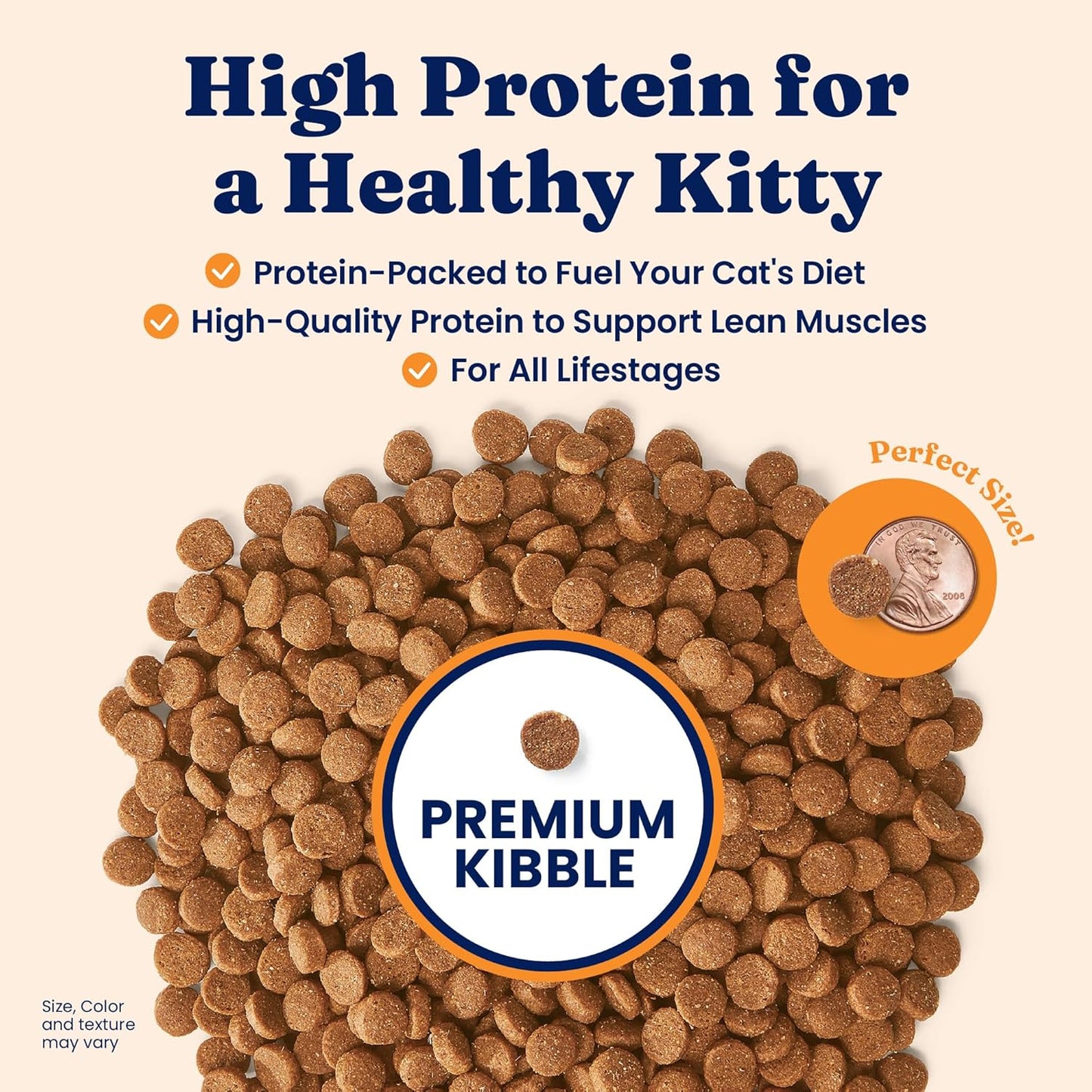 Solid Gold High Protein Dry Cat Food - Grain Free & Gluten Free Alaskan Pollock Cat Dry Food w/Probiotics for Gut Health & Digestion - High Fiber & Omega 3 - Low Carb Superfood Kibble - All Ages -3LB
