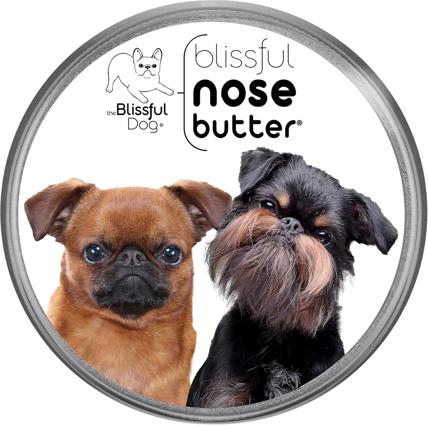 The Blissful Dog Brussels Griffon Unscented Nose Butter, 16oz