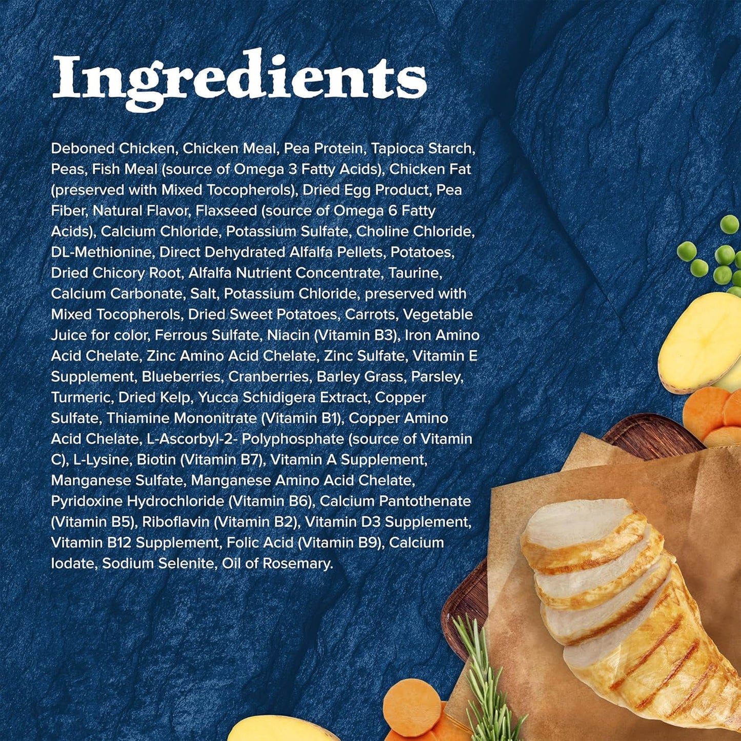 Blue Buffalo Wilderness Natural Adult Dry Cat Food, High-Protein and Grain-Free Diet, Supports Healthy Muscle Development and a Healthy Immune System, Chicken, 12-lb. Bag