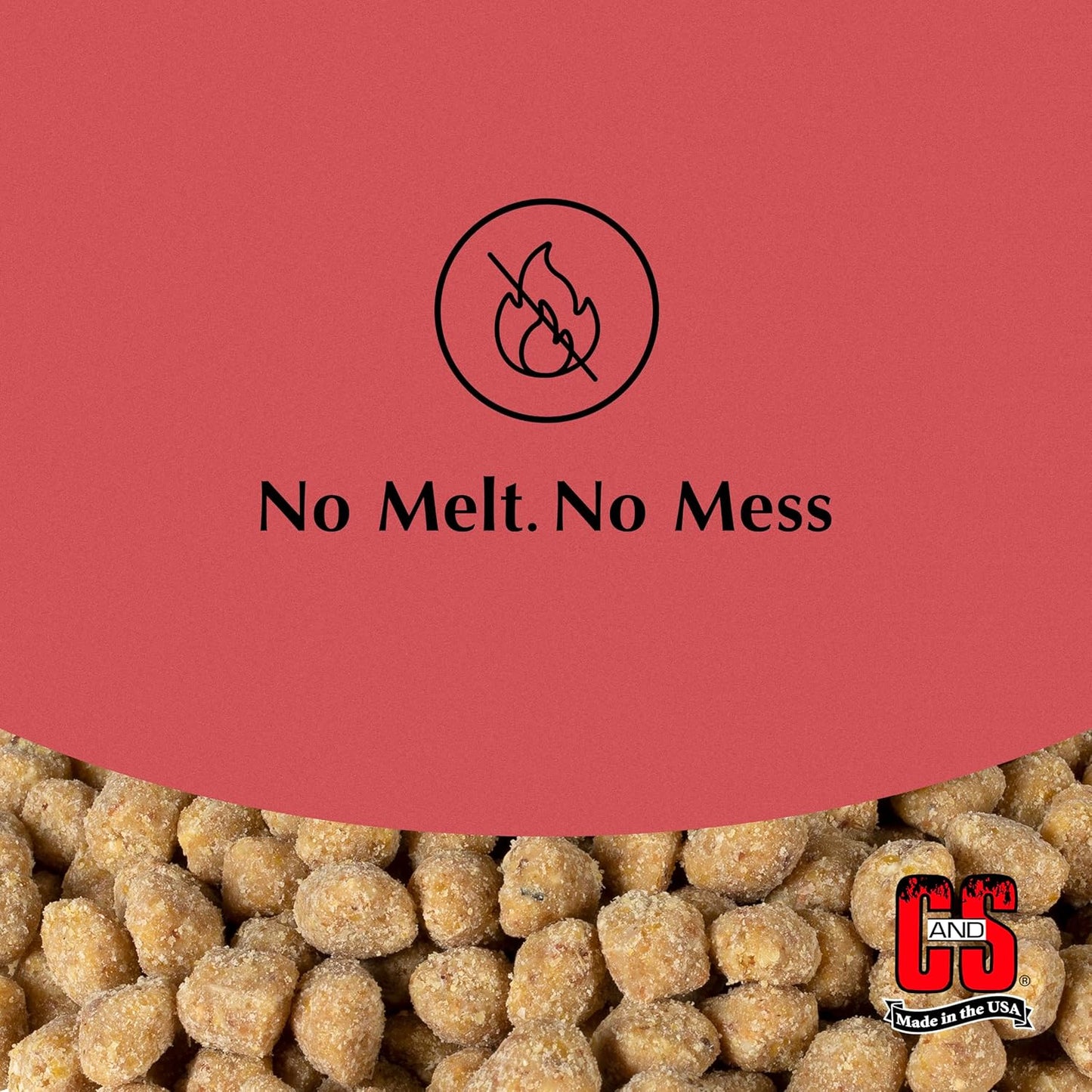 C&S Wild Bird Peanut Suet Nuggets Mega Box, 8 Pounds